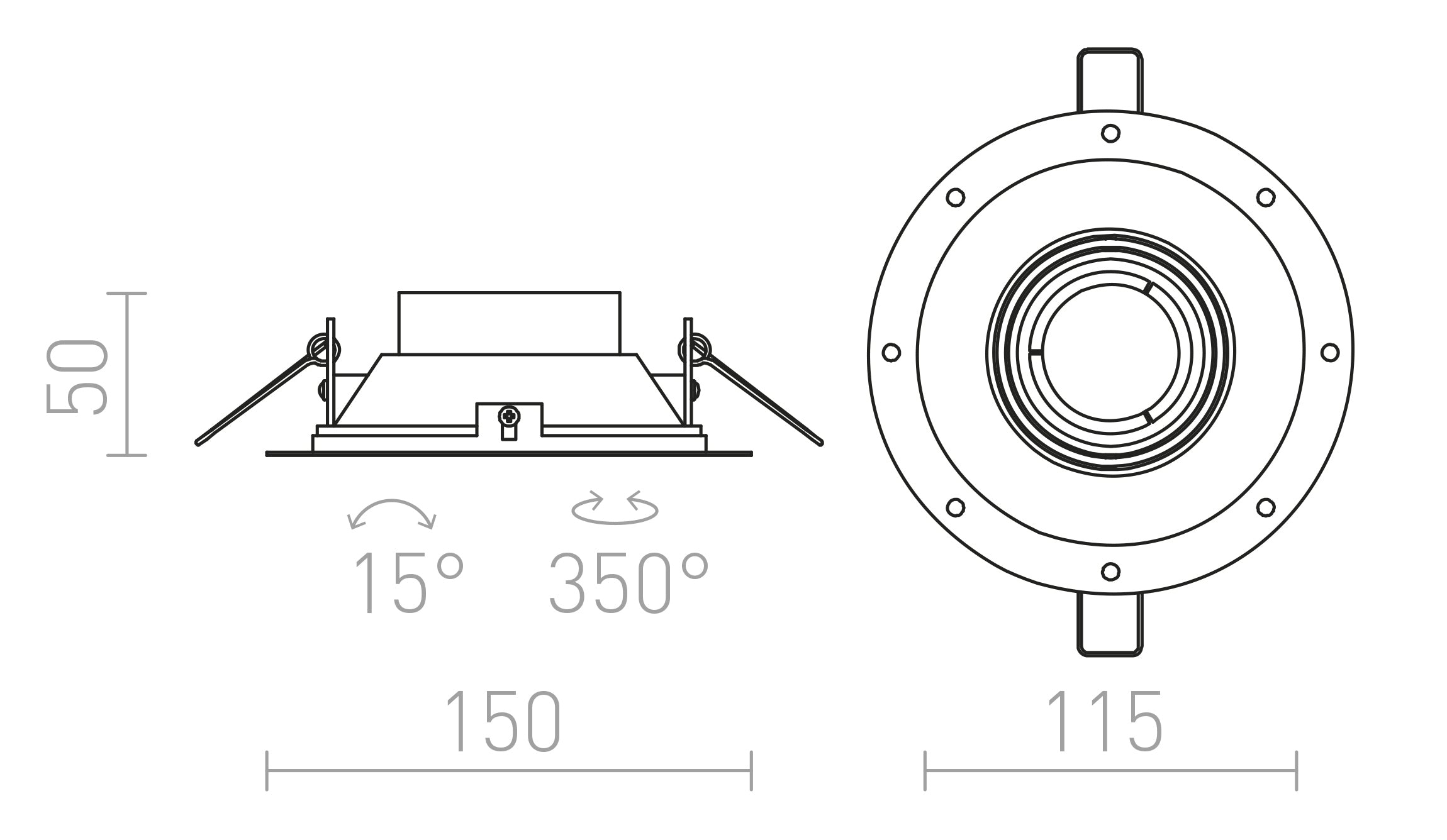IPSO R frameless - Product sketch