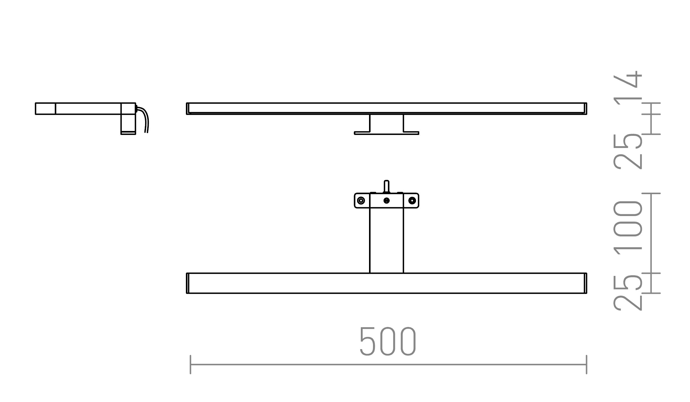 BALEA 500 na skrinku - Product sketch