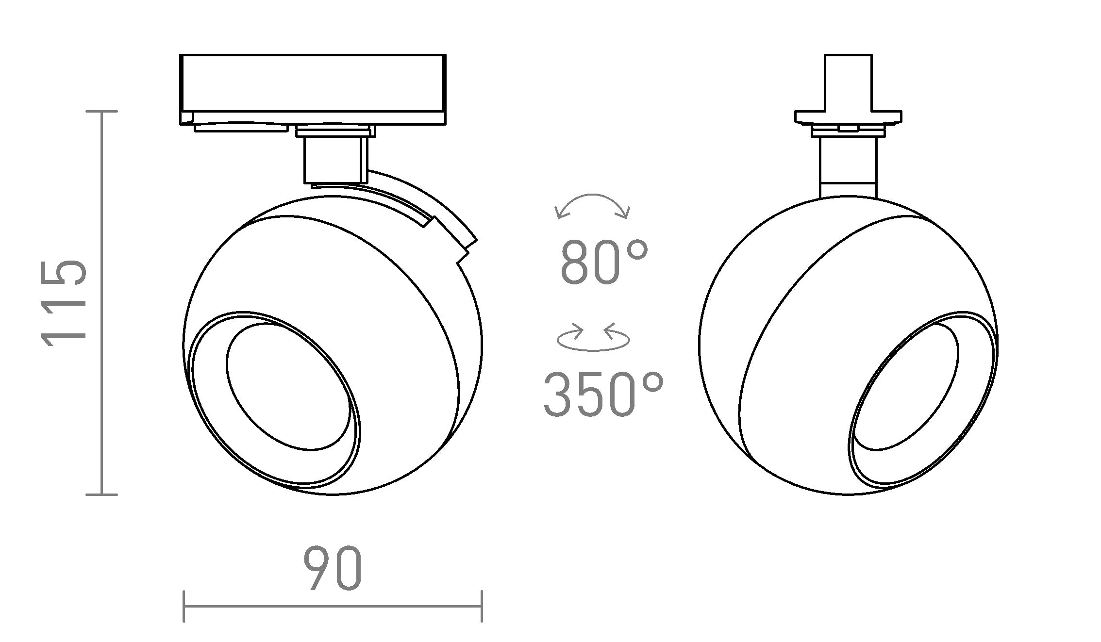 SIENA per binario monofase - Product sketch