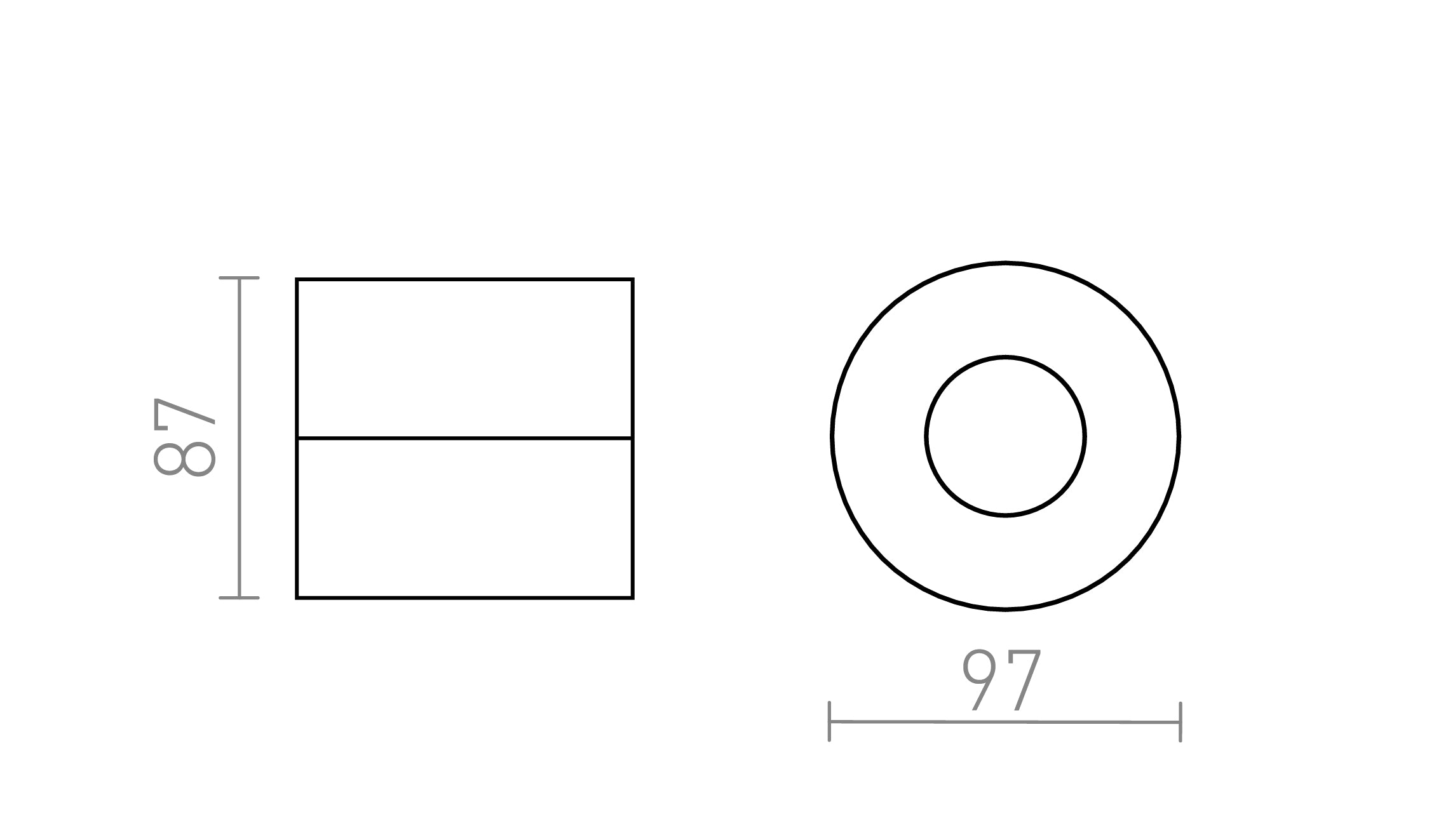 JUNIPER plafondlamp lamp - Product sketch
