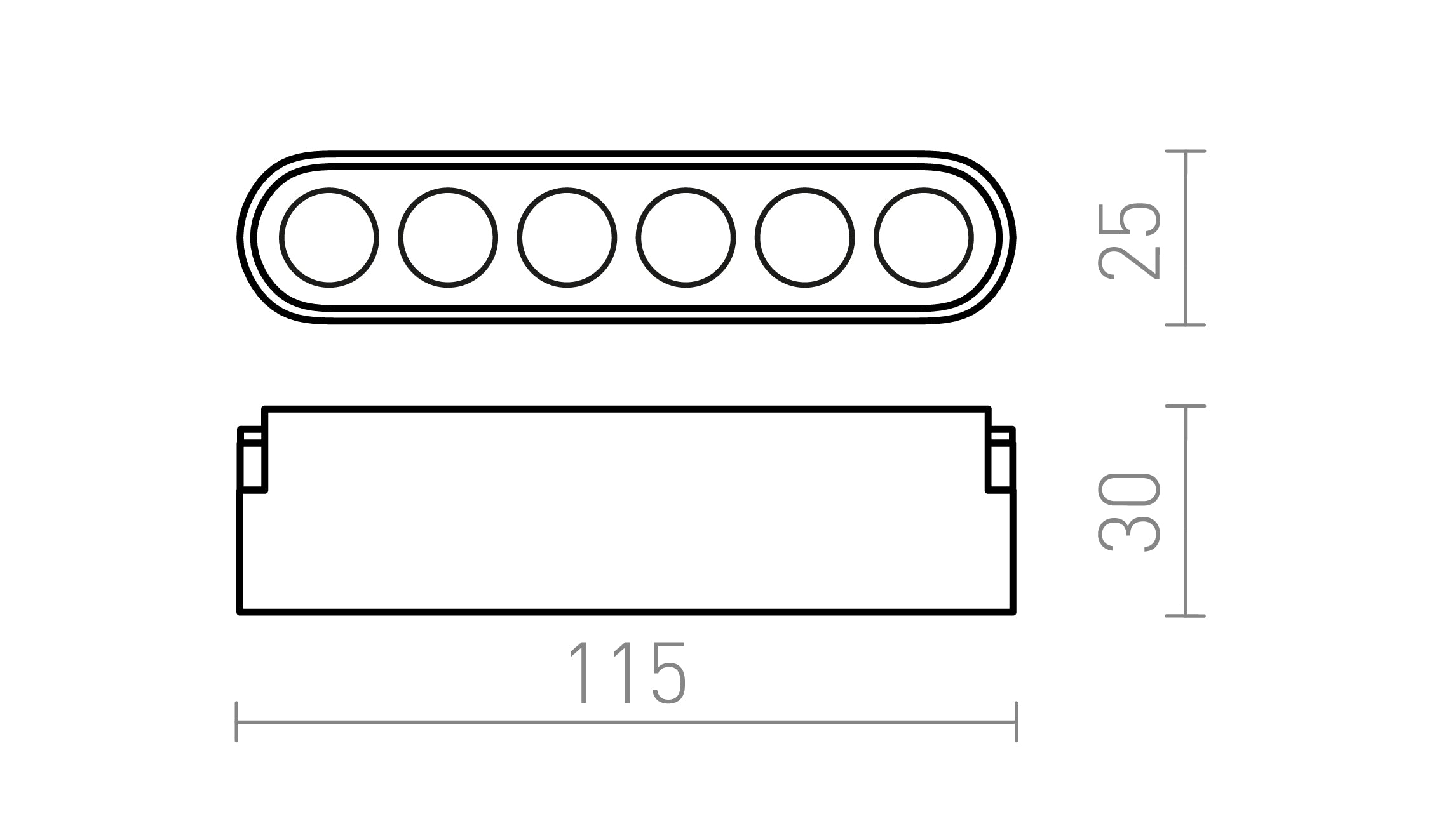 OXANA 11 pour système VEGA/WAVE - Product sketch