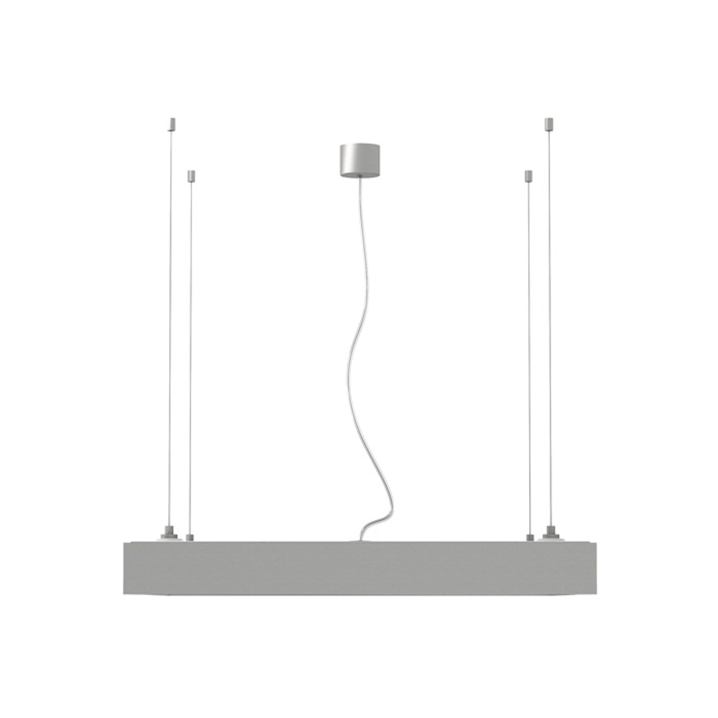 RENDL Outlet STRUCTURAL 55x55 pendant brushed aluminum 230V 2G11 3x36W R10095 3
