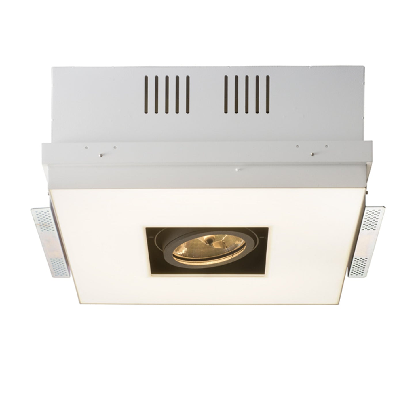 RENDL Outlet OFFICE TWIN recessed white 230V/12V 2GX13+G53 55+50W R10150 2