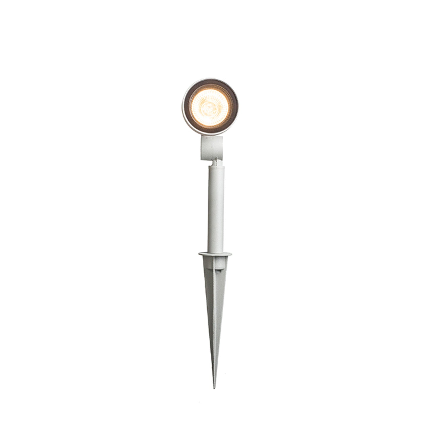 RENDL outdoor lamp DIREZZA on spike silver grey 230V LED GU10 8W IP54 R10427 2