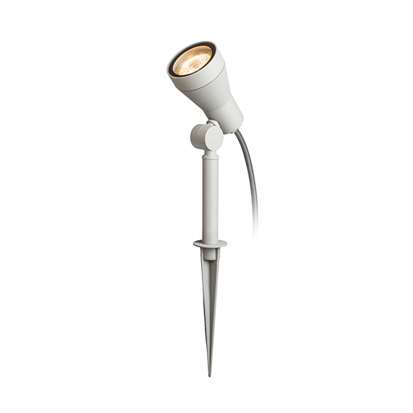 RENDL outdoor lamp DIREZZA on spike silver grey 230V LED GU10 8W IP54 R10427 3