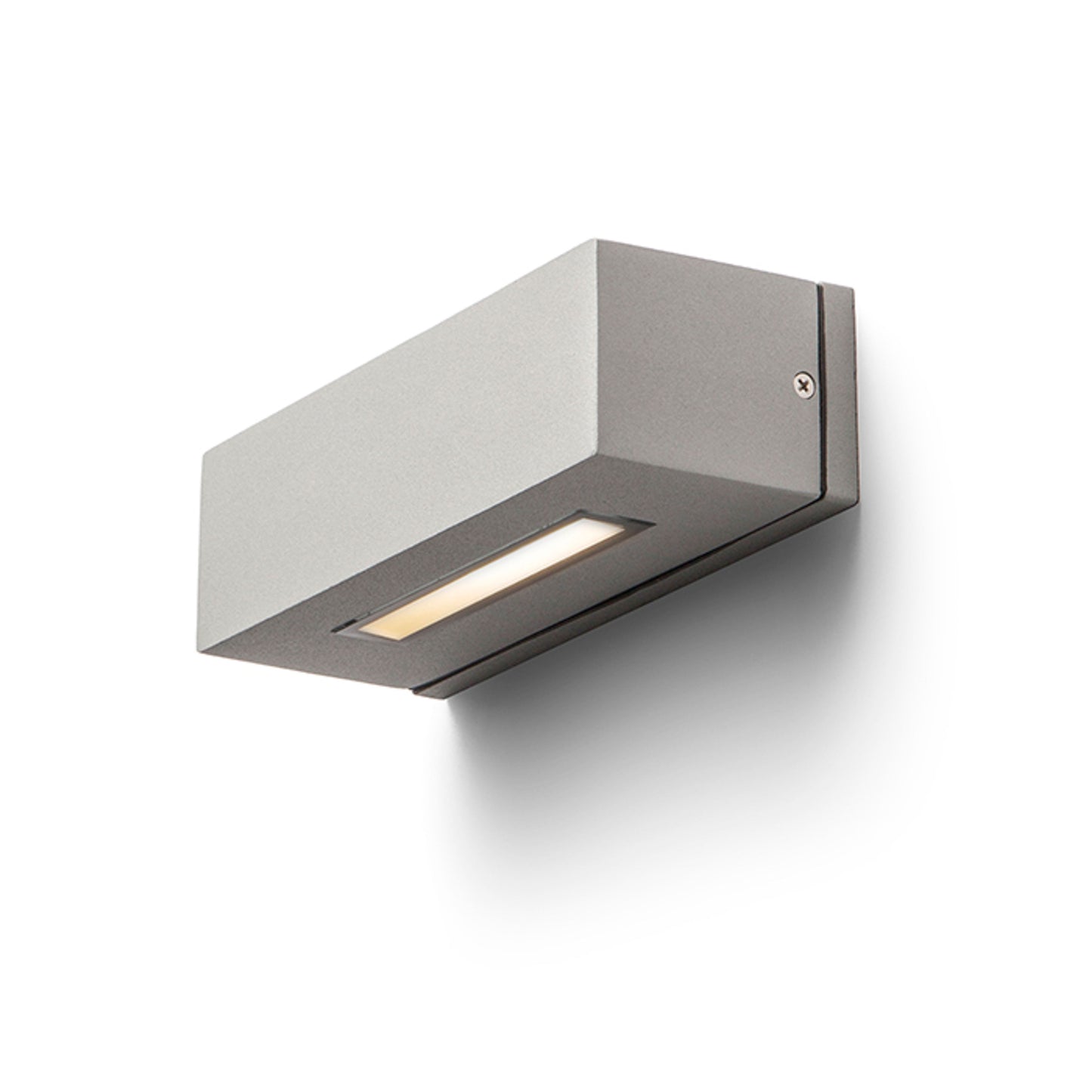RENDL outdoor lamp WOOP wall silver grey 230V R7s 78mm 12W IP54 R10438 1