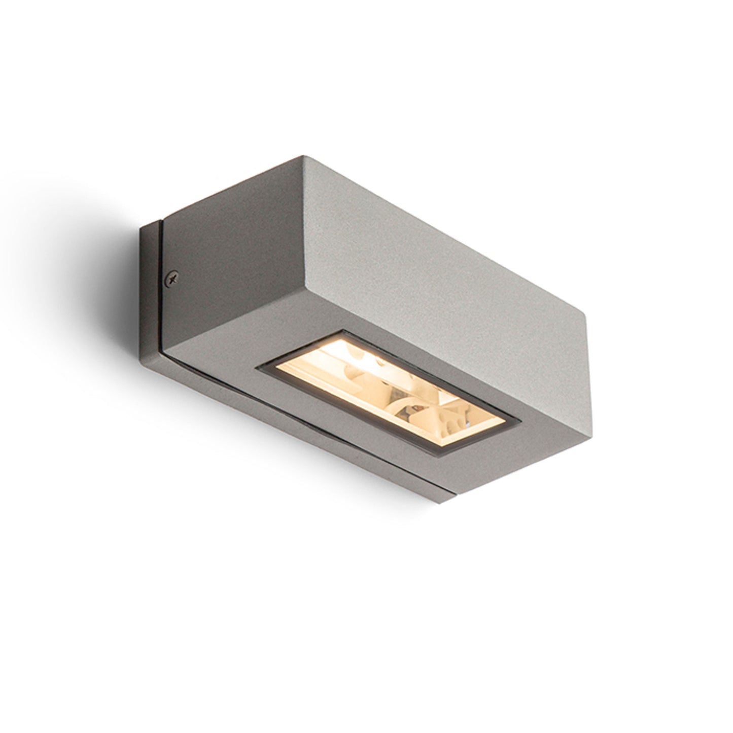 RENDL outdoor lamp WOOP wall silver grey 230V R7s 78mm 12W IP54 R10438 4