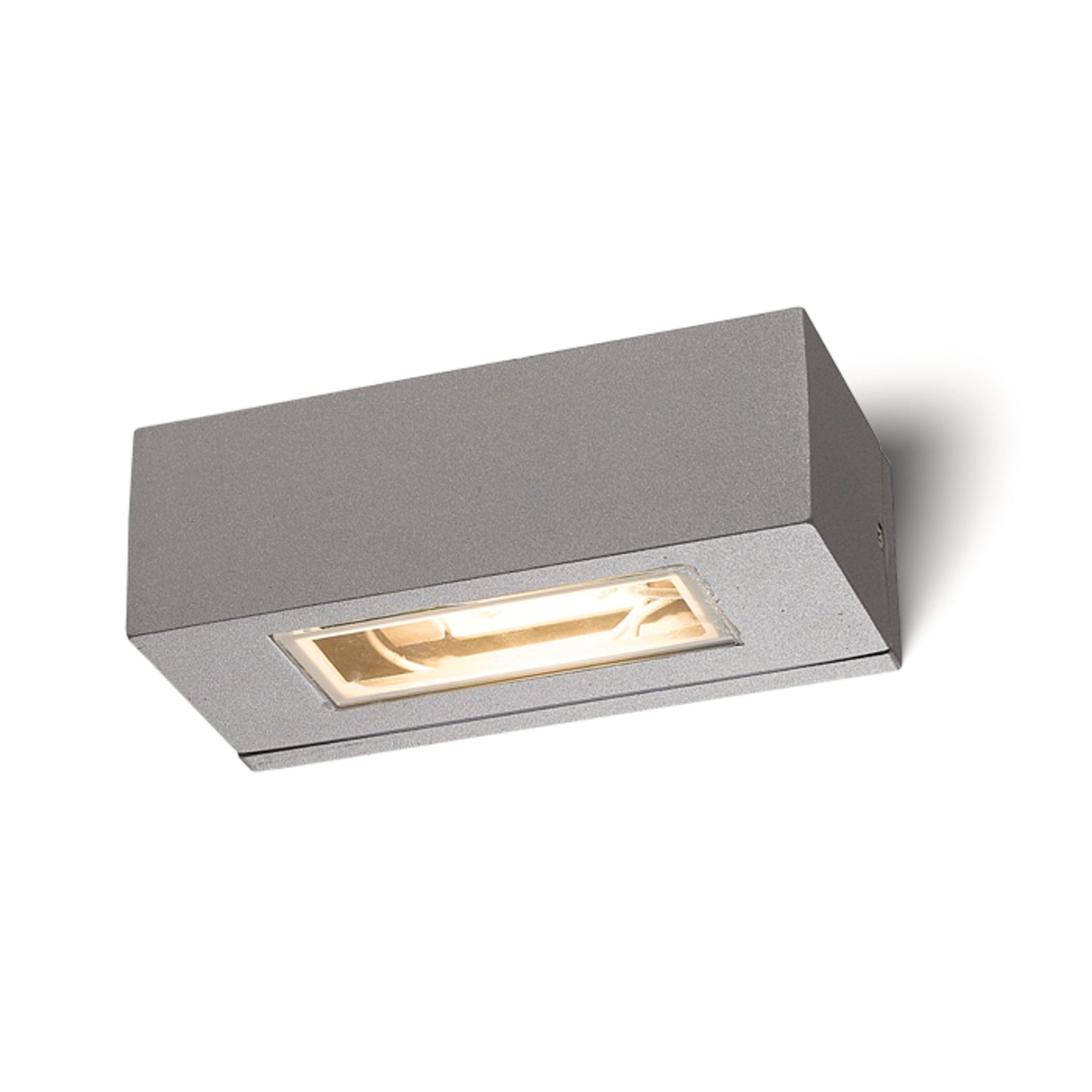 RENDL outdoor lamp WOOP wall silver grey 230V R7s 78mm 12W IP54 R10438 6
