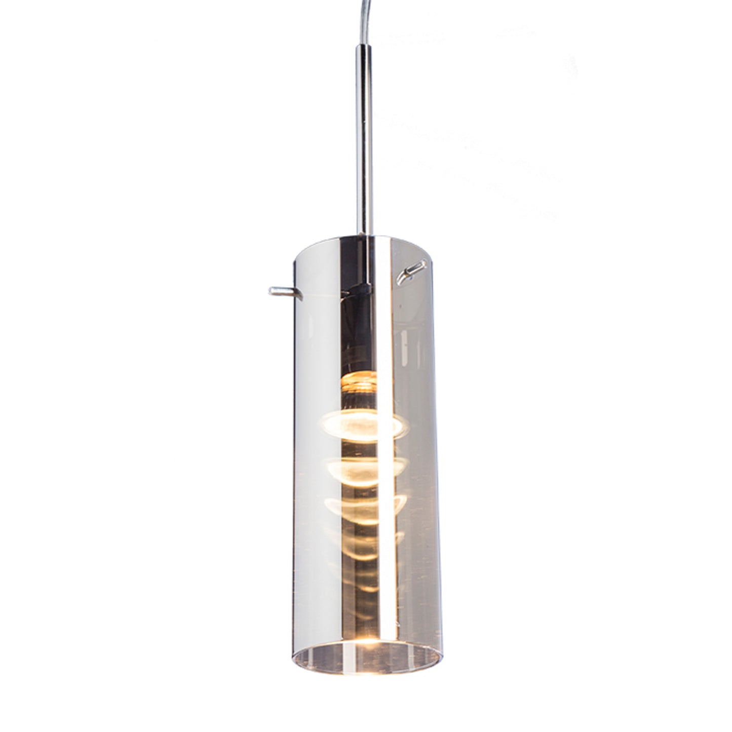 RENDL pendant lamp SANSSOUCI I pendant chrome-tinted glass 230V LED E27 15W R10509 5