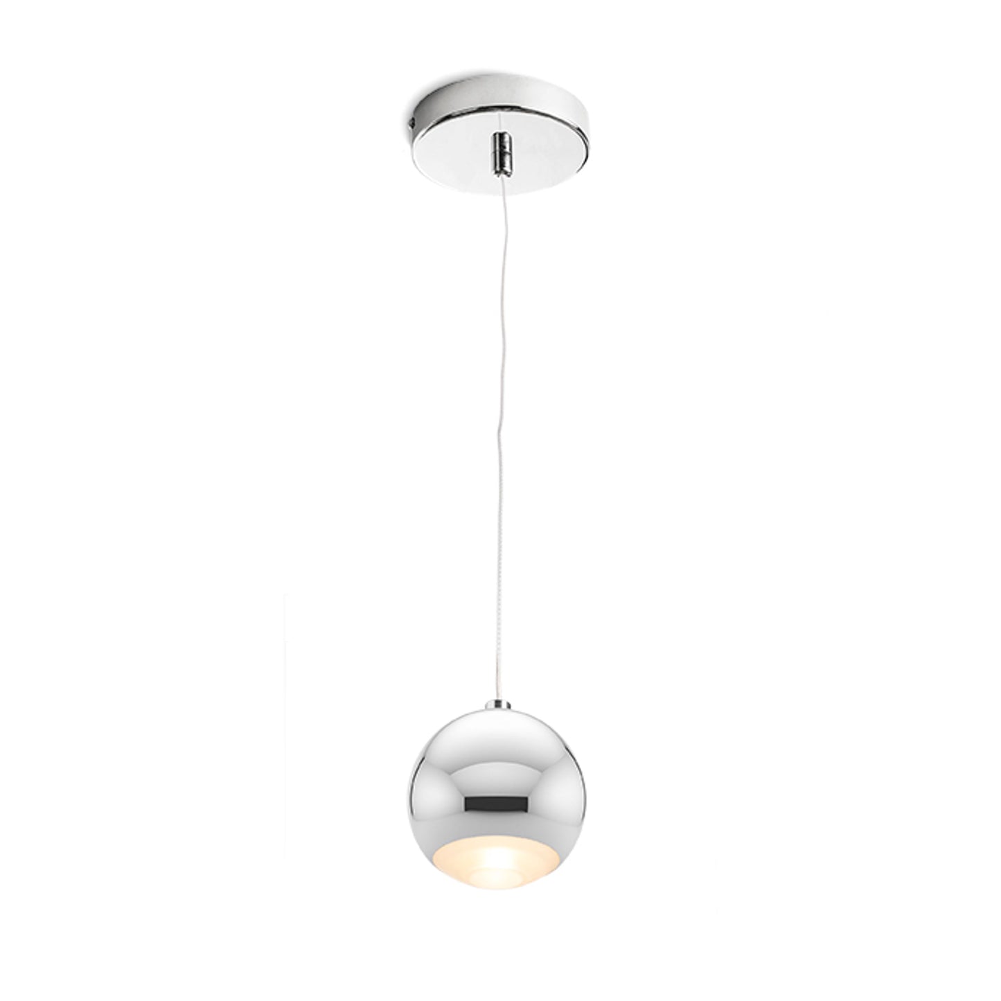 RENDL Outlet GLOSSY pendant chrome 230V LED 5W 3000K R10544 1