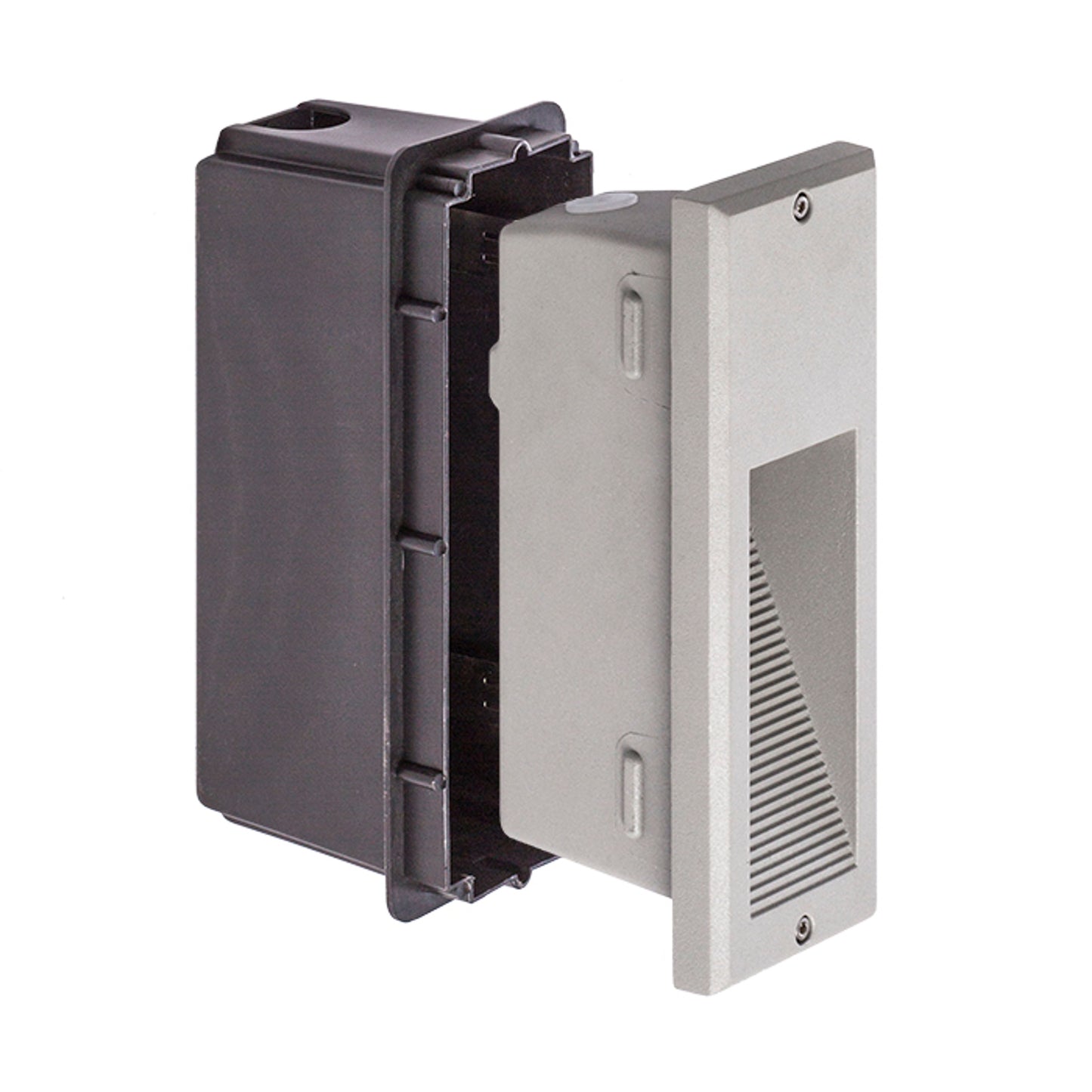RENDL outdoor lamp FACA recessed silver grey 230V LED 2W IP54 3000K R10557 3