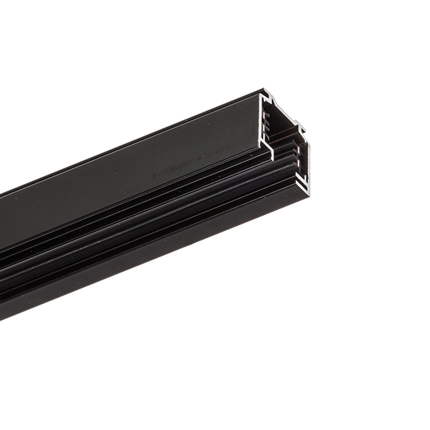 RENDL 3-circuit track system EUTRAC 2m 3-circuit track black 230V R11301 1