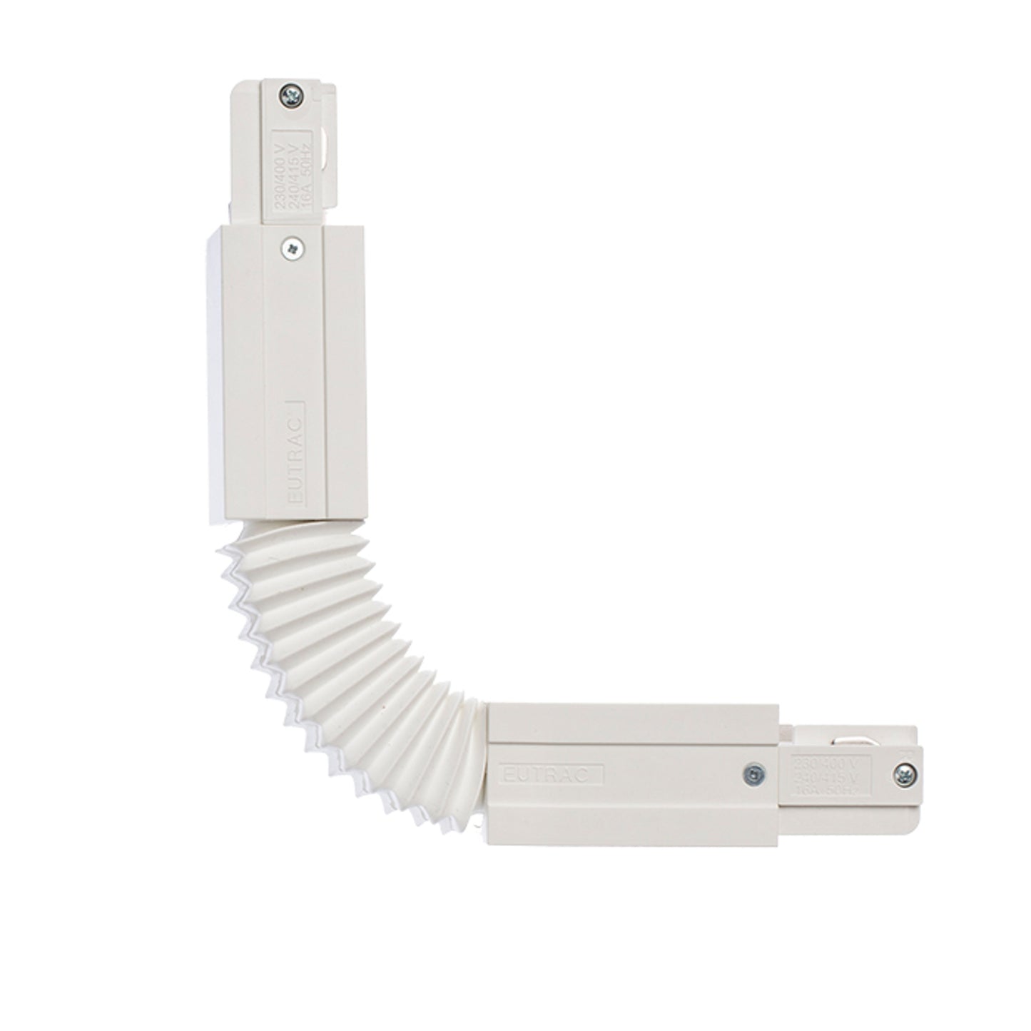 RENDL 3-circuit track system EUTRAC flex connector white 230V R11329 3