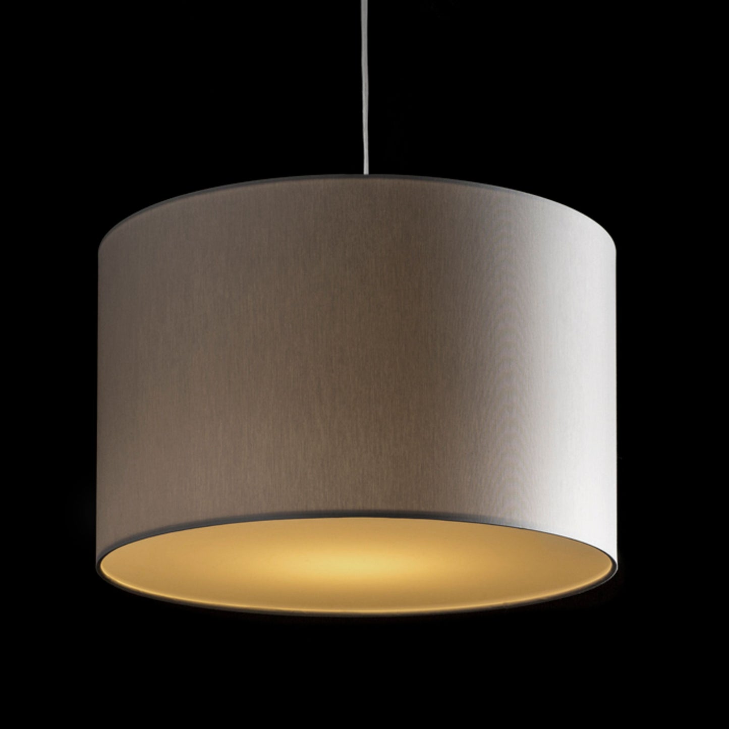 RENDL shades, shade bases, pendent sets RON 40/25 shade Chintz light grey/white PVC max. 23W R11558 7