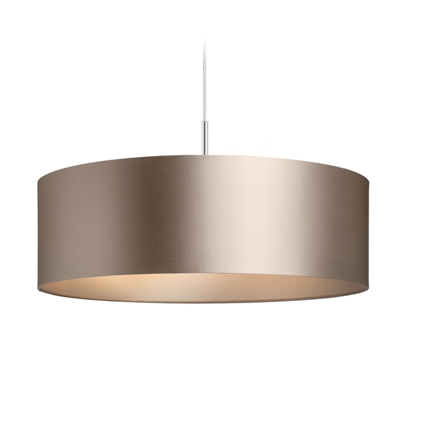 RENDL shades, shade bases, pendent sets RON 60/19 shade Monaco dove gray/silver PVC max. 23W R11584 2