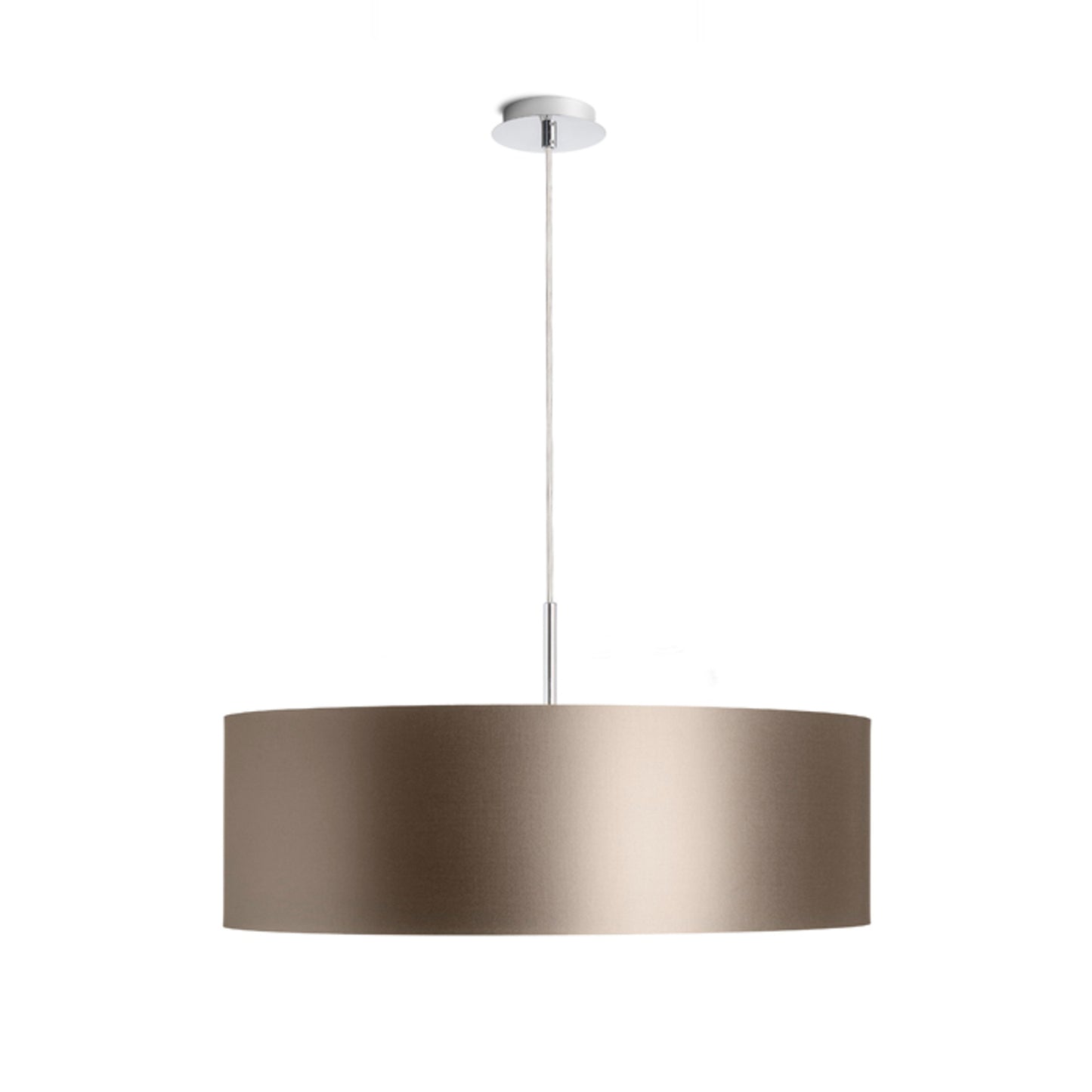RENDL shades, shade bases, pendent sets RON 60/19 shade Monaco dove gray/silver PVC max. 23W R11584 3