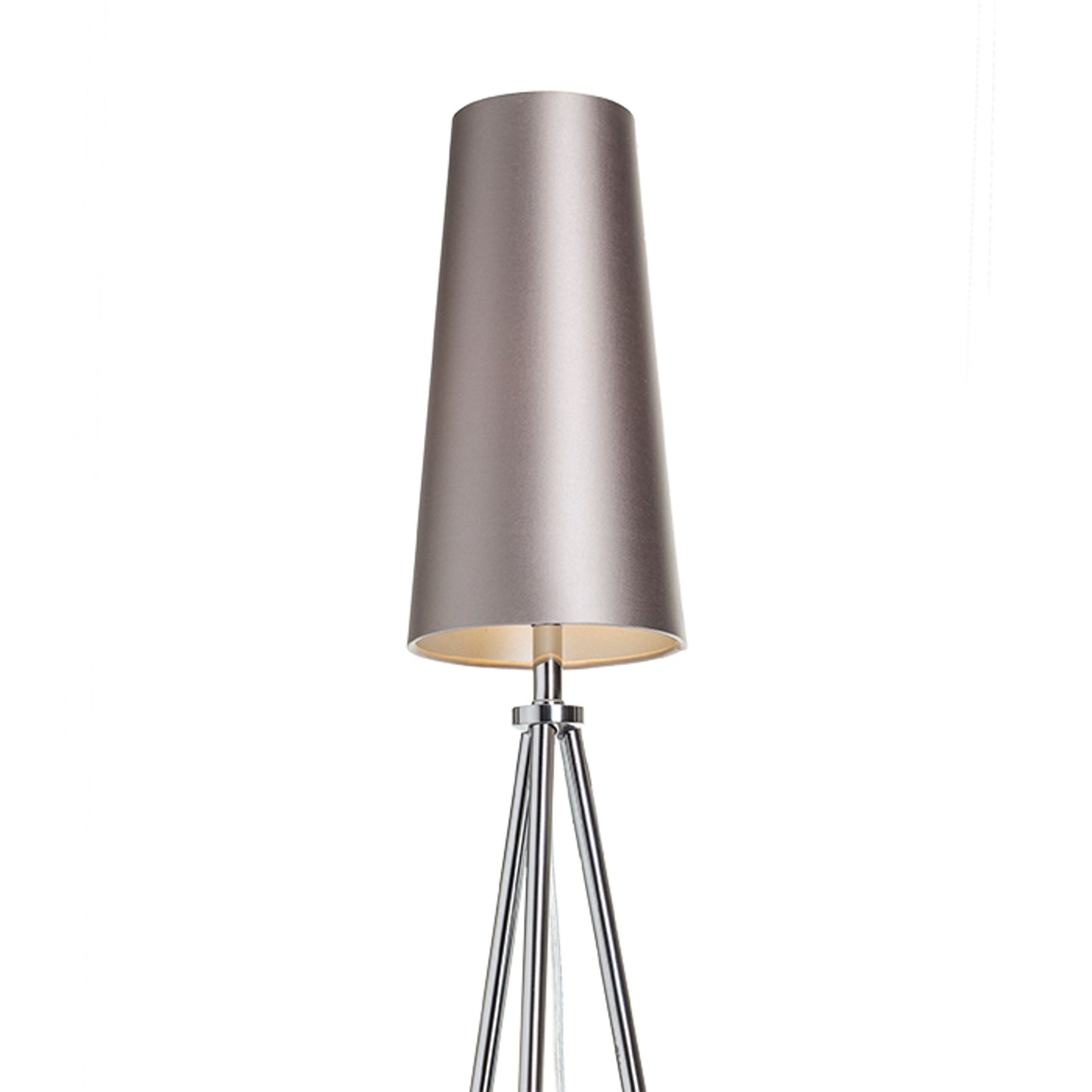 RENDL shades, shade bases, pendent sets CONNY 15/30 table shade Monaco dove gray/silver PVC max. 23W R11590 4