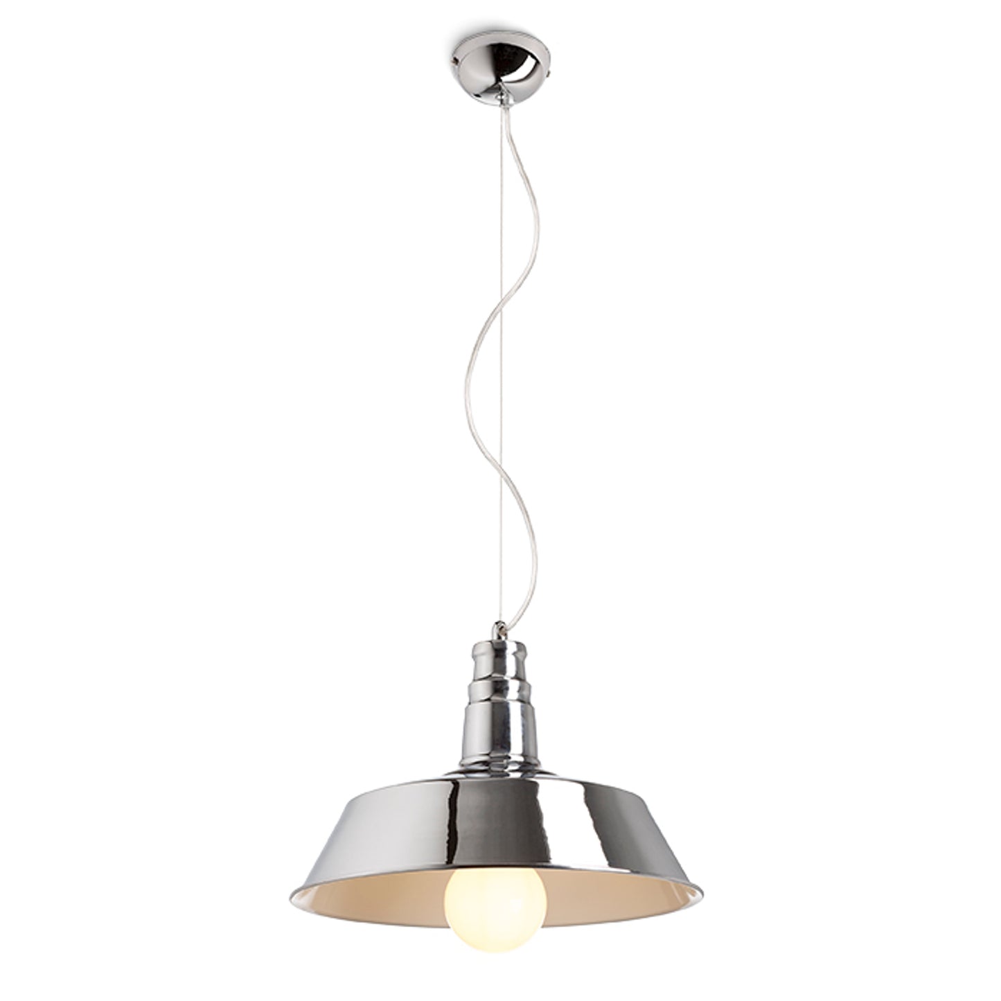 RENDL Outlet GOLDIE 36 pendant chrome 230V LED E27 30W R11687 1