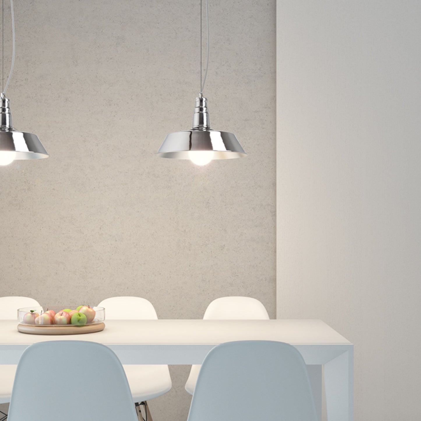 RENDL Outlet GOLDIE 36 pendant chrome 230V LED E27 30W R11687 7