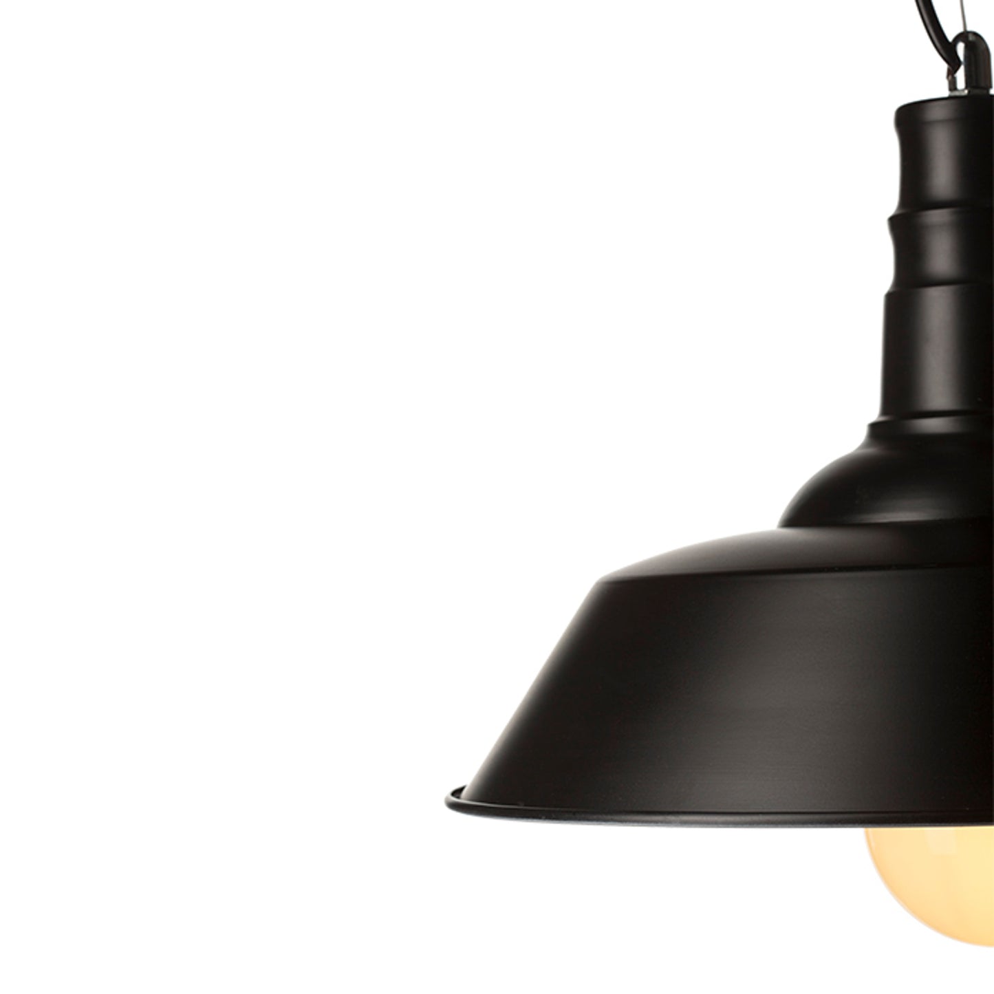 RENDL Outlet GOLDIE 36 pendant black/white 230V LED E27 30W R11688 2