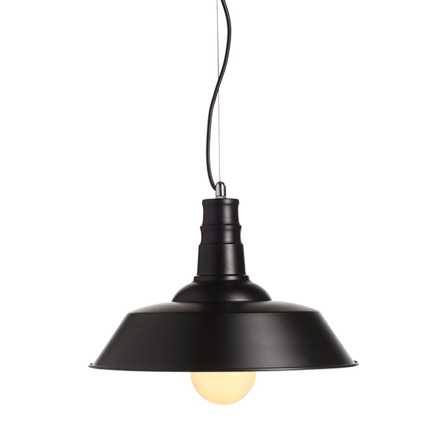 RENDL Outlet GOLDIE 36 pendant black/white 230V LED E27 30W R11688 3