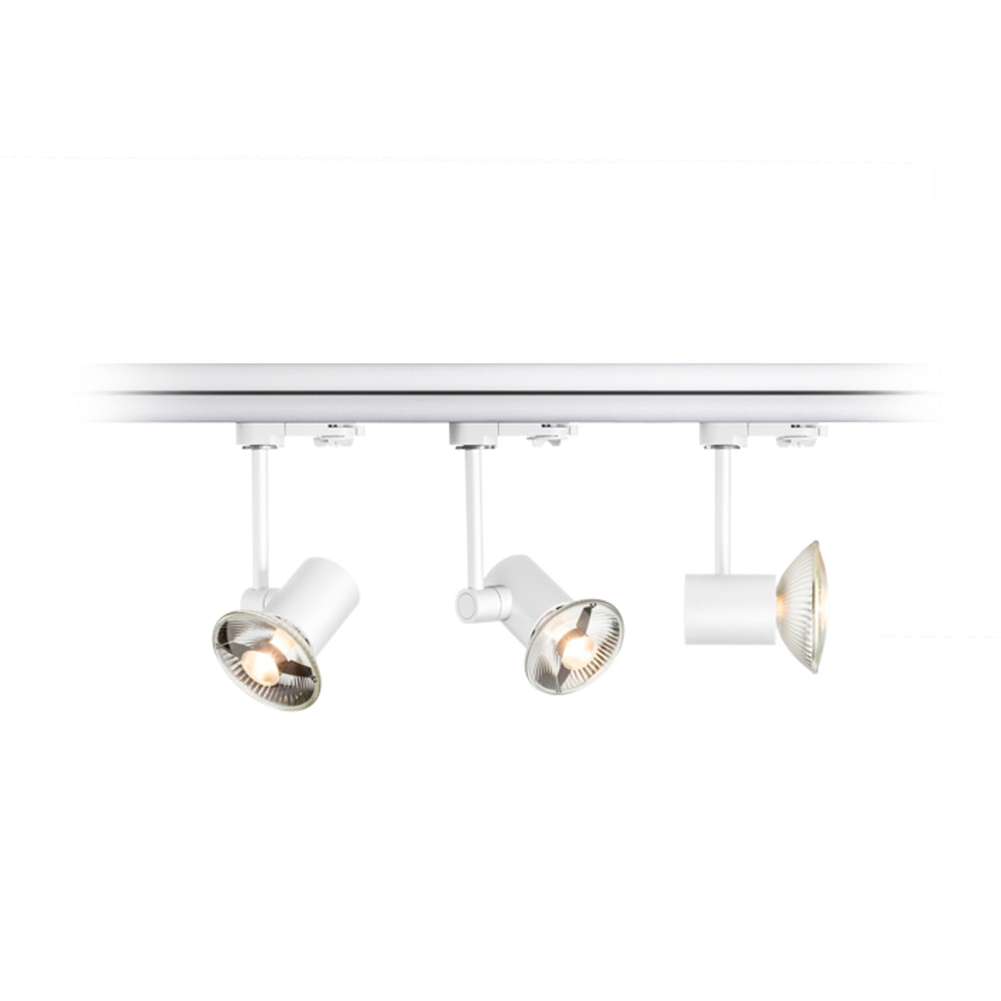 RENDL 3-circuit track system FAX for 3-circuit tracks white 230V LED GU10 12W R11723 5