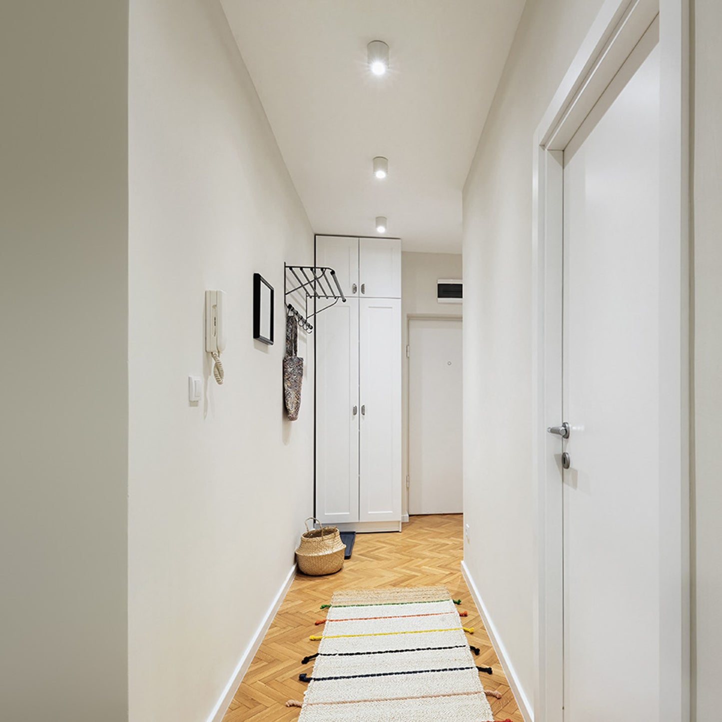 RENDL surface mounted lamp MOMA directional white 230V LED GU10 7W R12044 2
