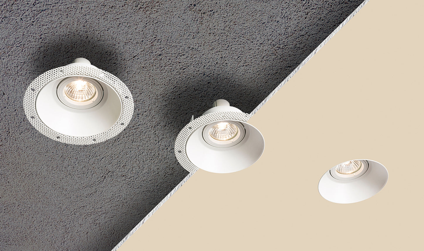 RENDL recessed light IPSO R frameless white 230V LED GU10 8W R12046 3