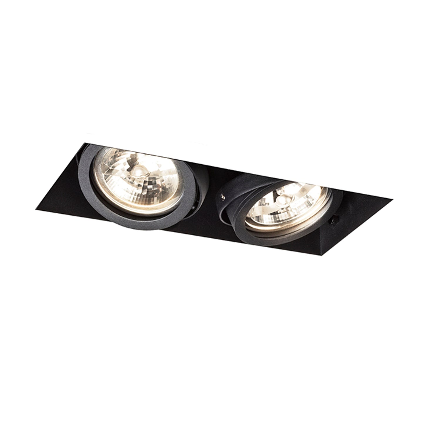 RENDL recessed light ELECTRA II black 12V LED G53 2x15W R12051 1