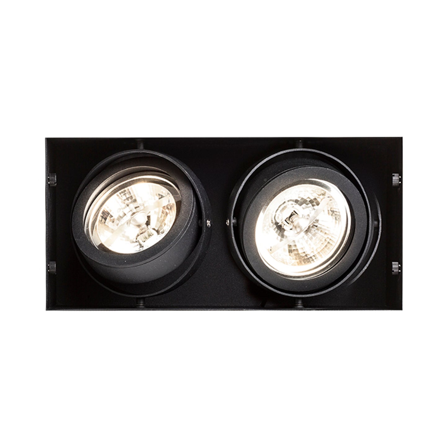 RENDL recessed light ELECTRA II black 12V LED G53 2x15W R12051 11