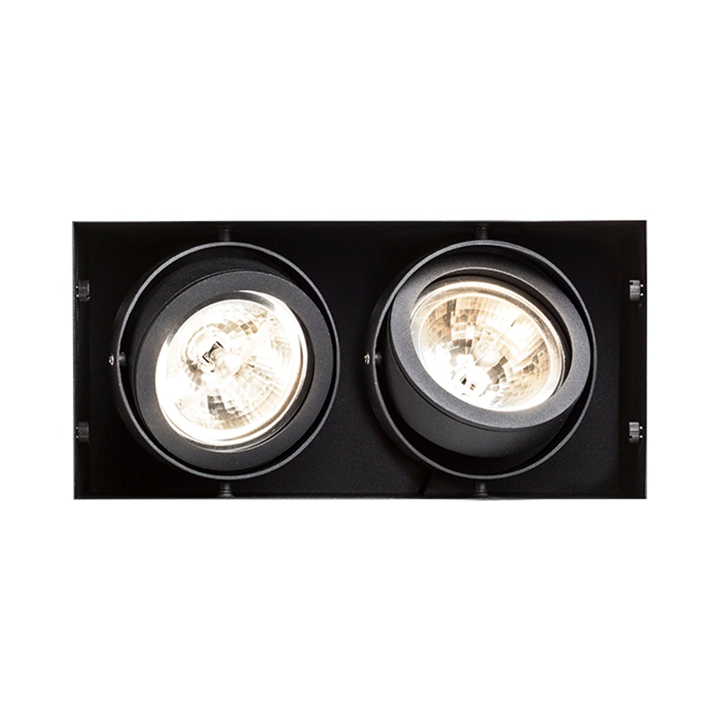 RENDL recessed light ELECTRA II black 12V LED G53 2x15W R12051 2