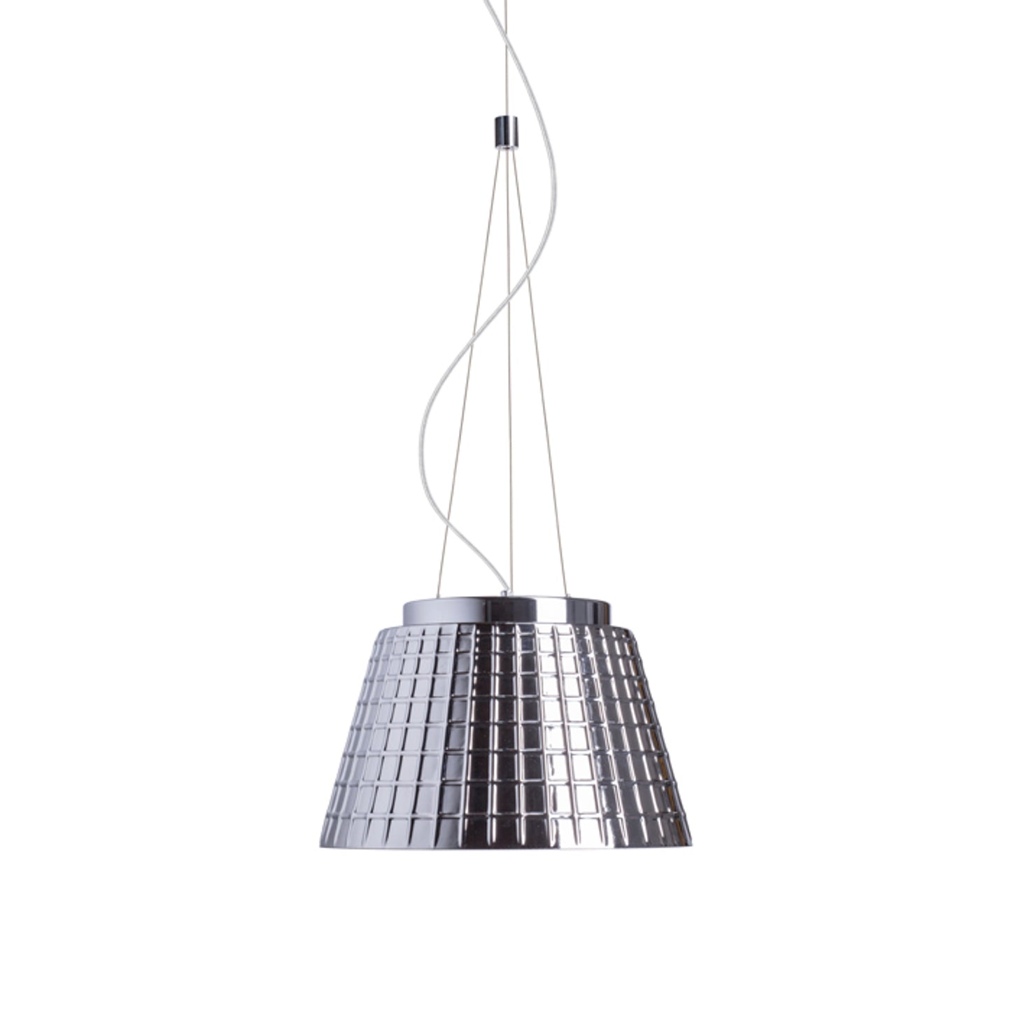 RENDL pendant lamp CORONA pendant chrome-tinted glass 230V LED E27 15W R12055 9