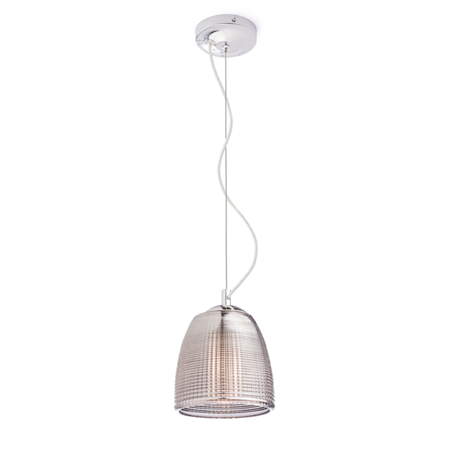 RENDL pendant lamp AZRIA pendant smoke-colored glass 230V LED G9 5W R12056 5