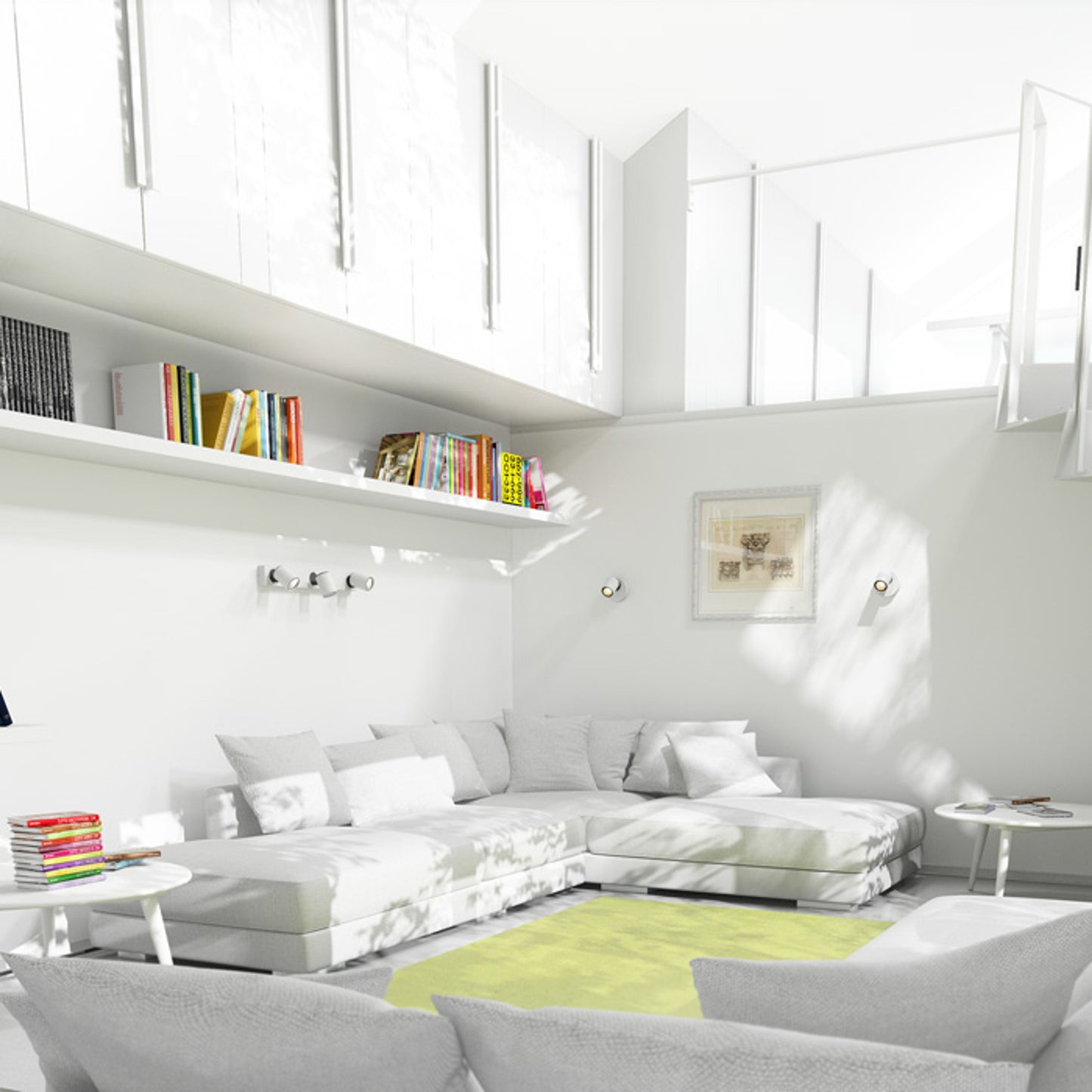RENDL spotlight DUGME III white/anthracite grey 230V GU10 3x35W R12078 18