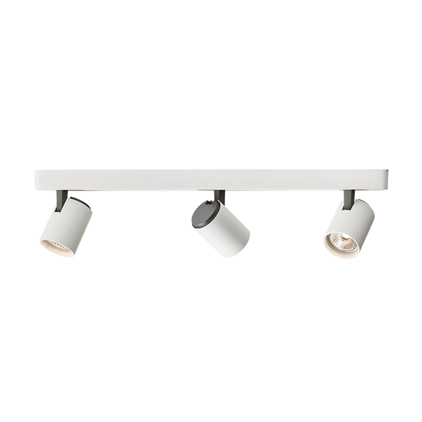 RENDL spotlight DUGME III white/anthracite grey 230V GU10 3x35W R12078 3