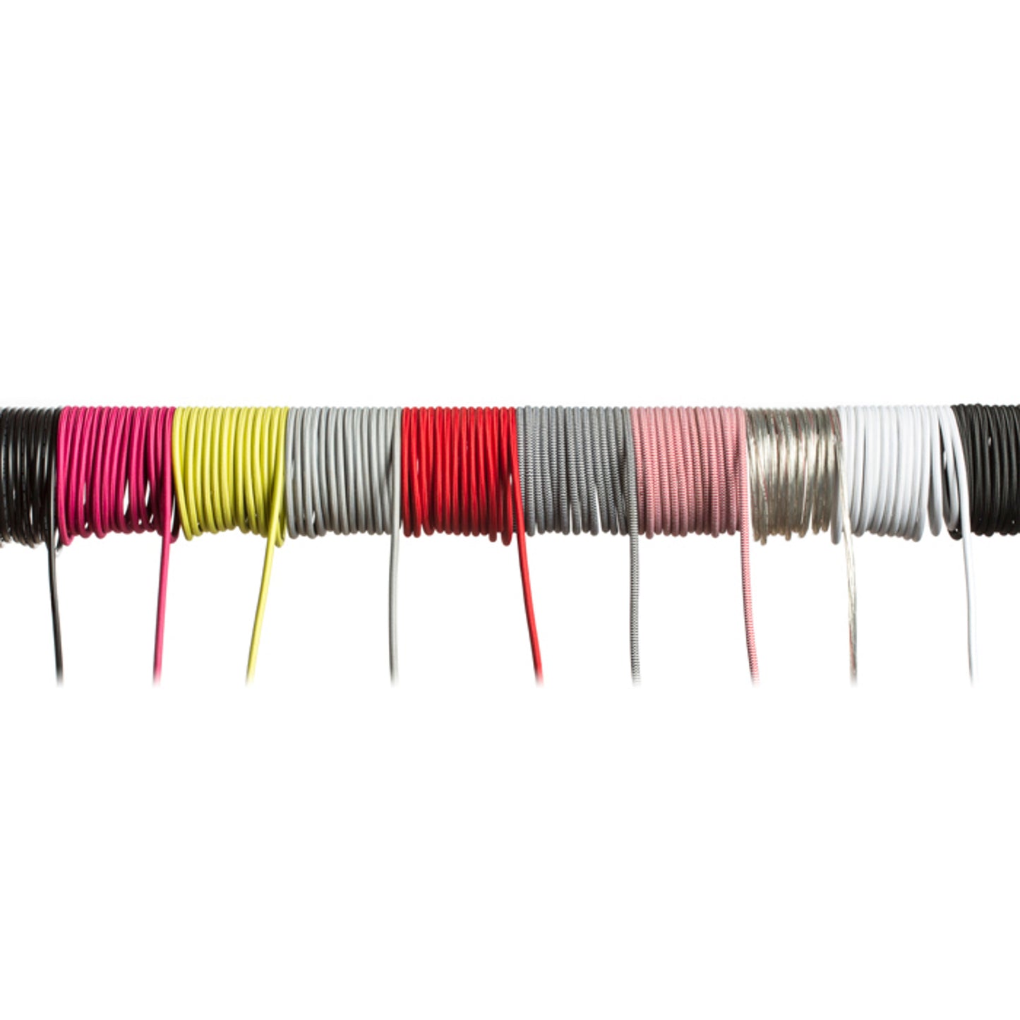 RENDL shades, shade bases, pendent sets FIT 3x0,75 PPM textile cable red R12224 5