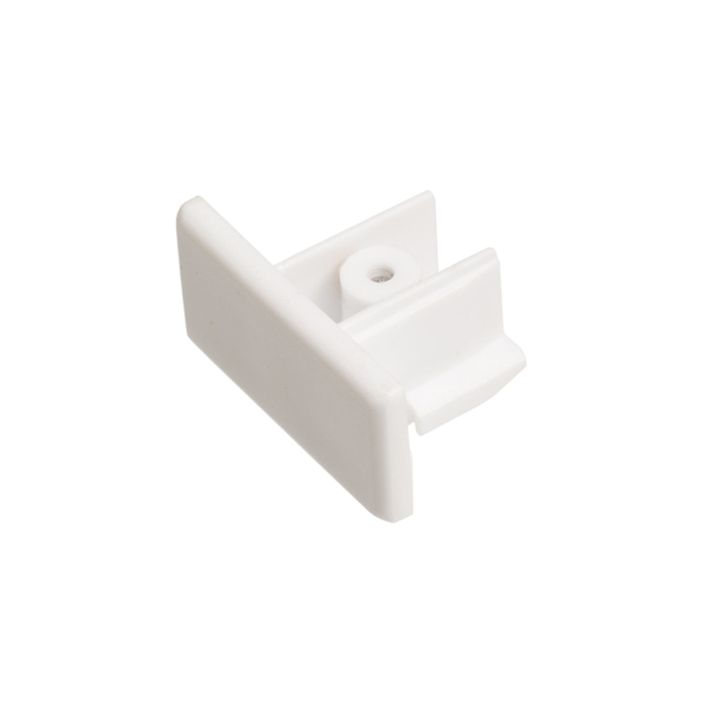 RENDL 1-circuit track system 1F end cap white R12290 1