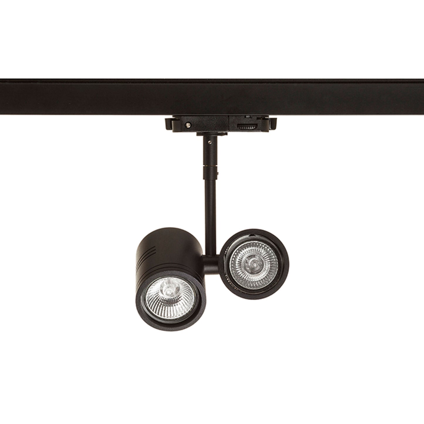 RENDL 3-circuit track system BEEBA II for 3-circuit tracks black 230V LED GU10 2x8W R12313 1