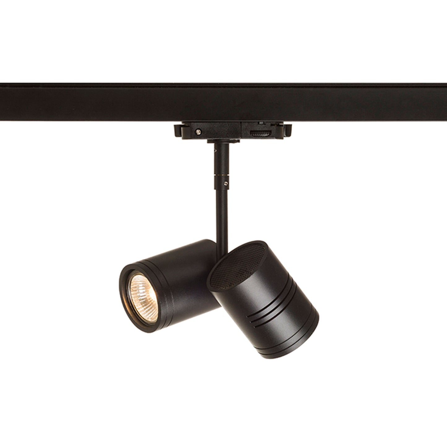 RENDL 3-circuit track system BEEBA II for 3-circuit tracks black 230V LED GU10 2x8W R12313 2