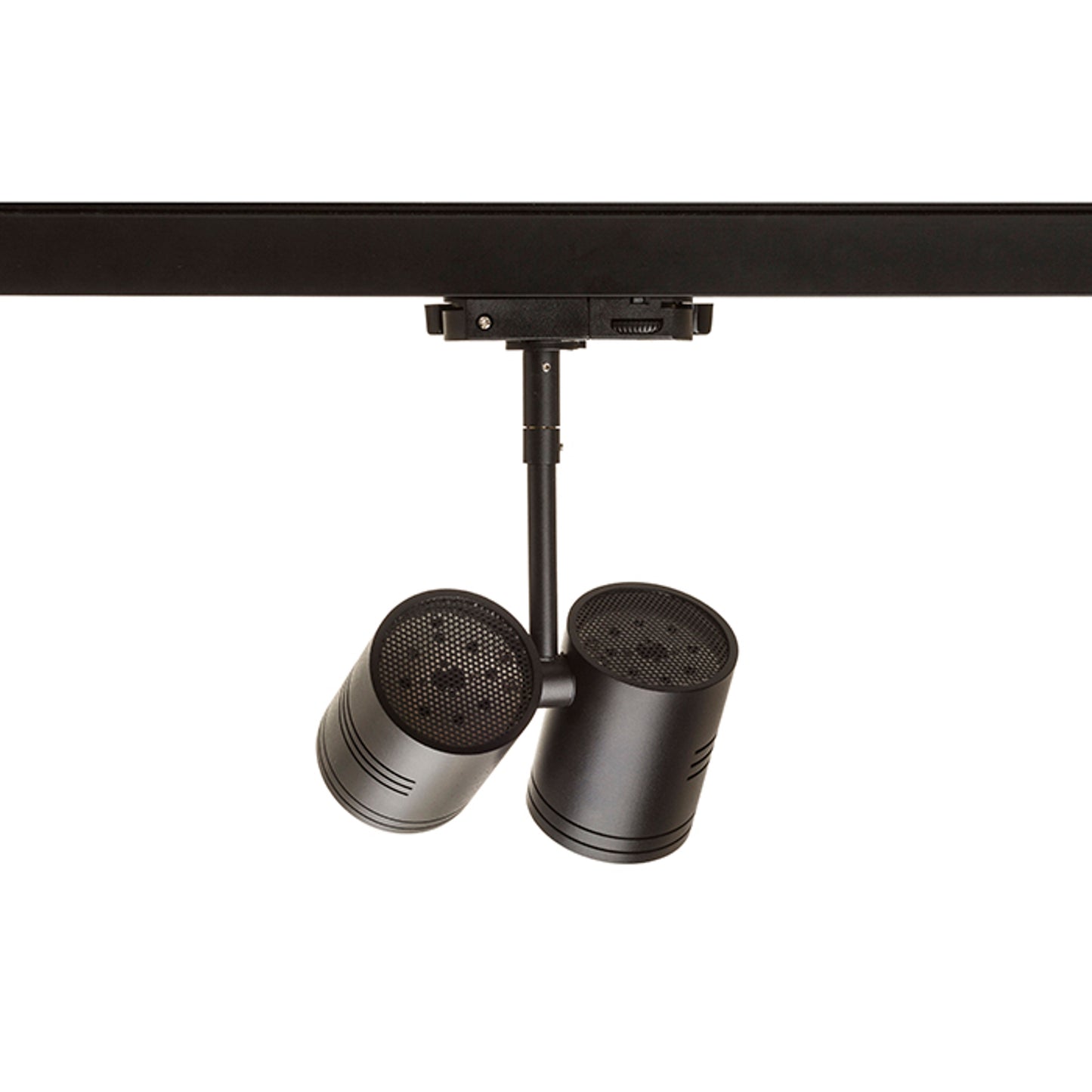 RENDL 3-circuit track system BEEBA II for 3-circuit tracks black 230V LED GU10 2x8W R12313 3