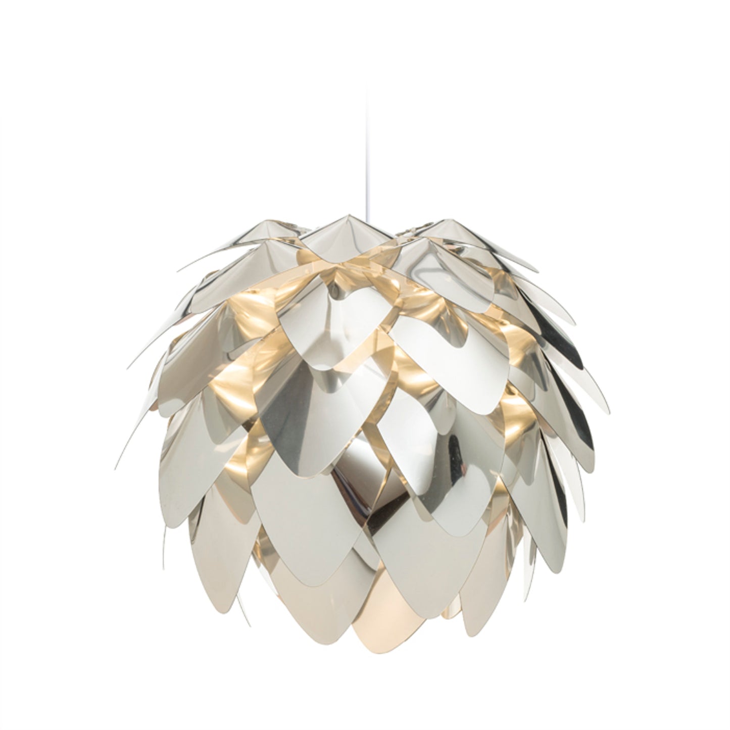 RENDL pendant lamp ENCOMBRE pendant chrome foil 230V LED E27 15W R12382 1