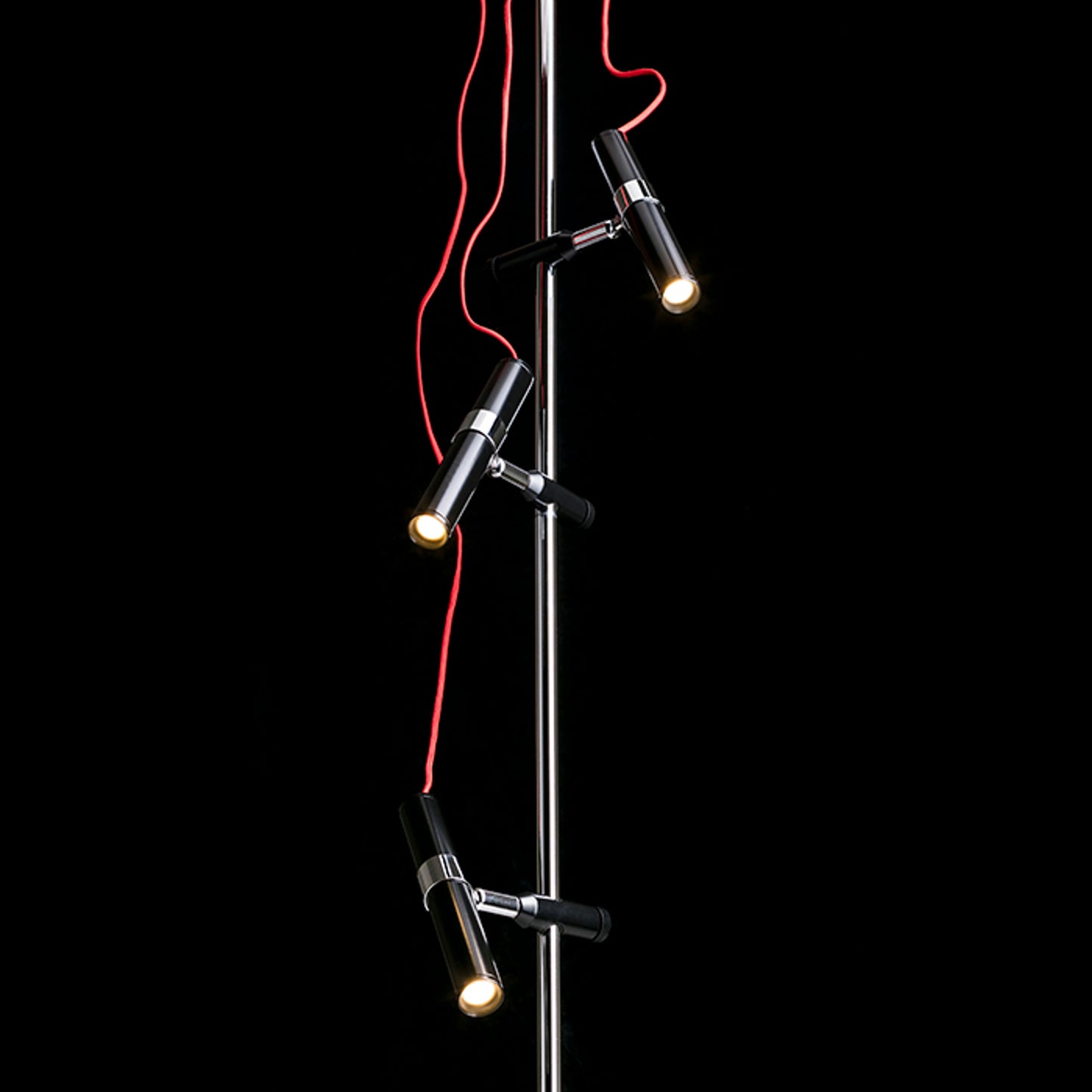 RENDL Outlet VIPER III ceiling black chrome 230V LED 3x3W 60° 3000K R12460 3