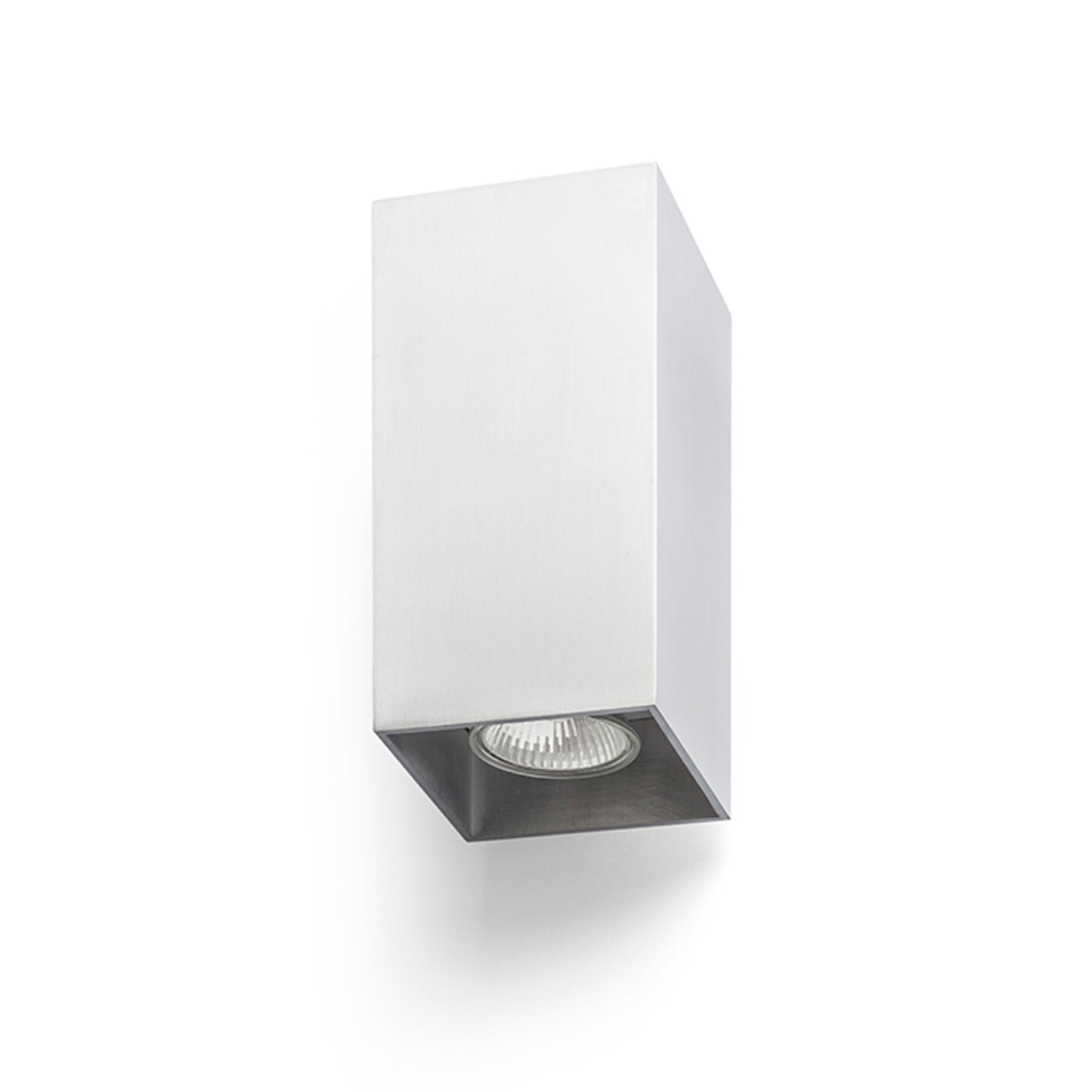 RENDL wall lamp AGATE II wall brushed aluminum 230V LED GU10 2x7W R12678 3