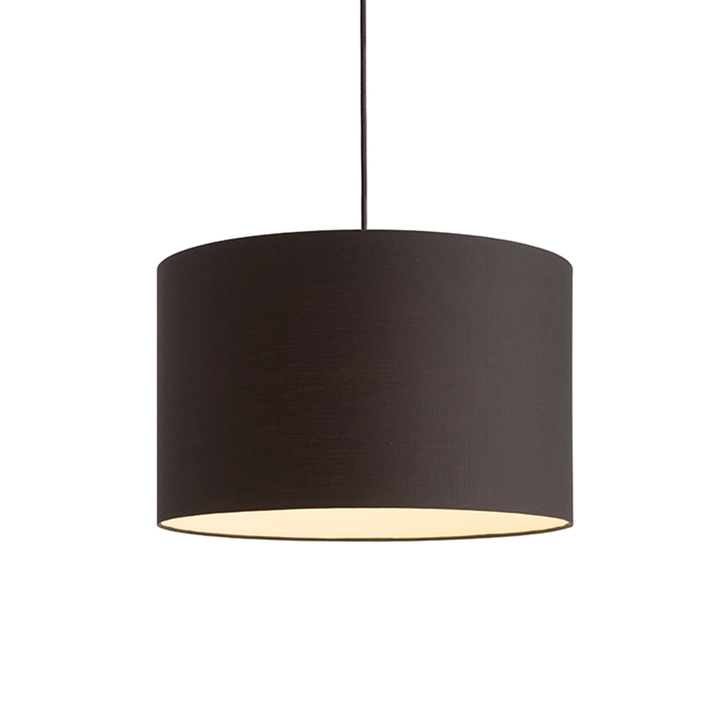 RENDL shades, shade bases, pendent sets RON 40/25 shade Polycotton black/white PVC max. 23W R13050 3