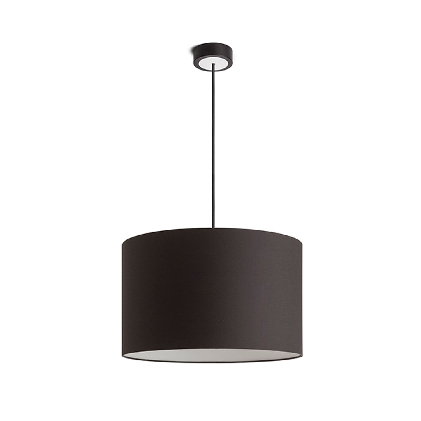 RENDL shades, shade bases, pendent sets RON 40/25 shade Polycotton black/white PVC max. 23W R13050 4