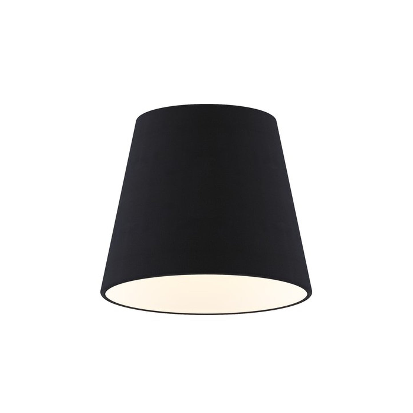 RENDL shades, shade bases, pendent sets NIZZA 18/15 shade Polycotton black/white PVC max. 28W R13114 1