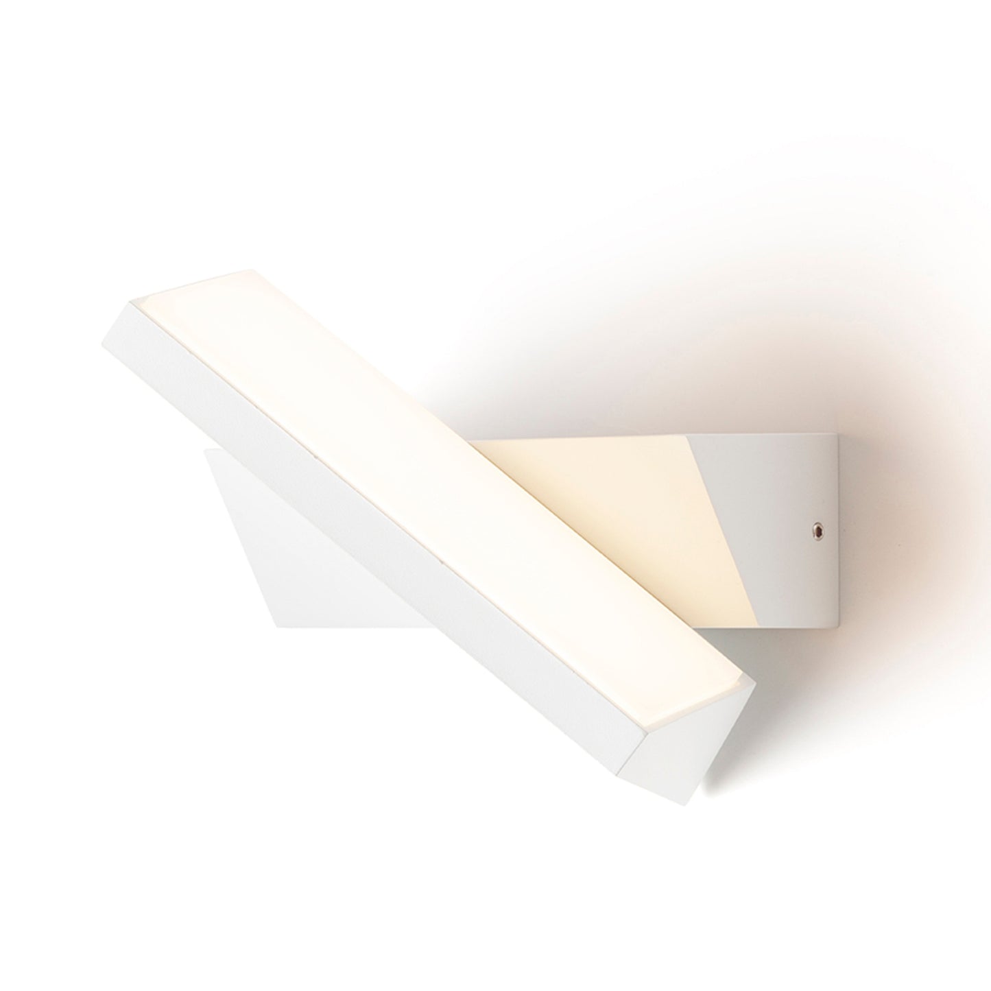 RENDL outdoor lamp TWIST wall white 230V LED 12W IP65 3000K R13615 8