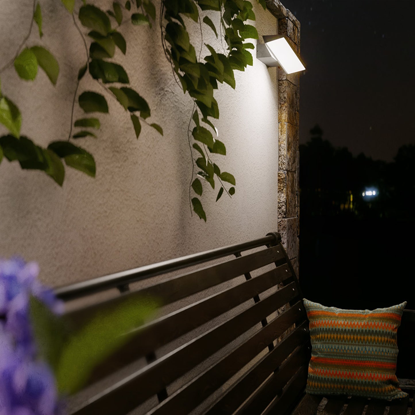 RENDL outdoor lamp TWIST wall anthracite grey 230V LED 12W IP65 3000K R13616 4