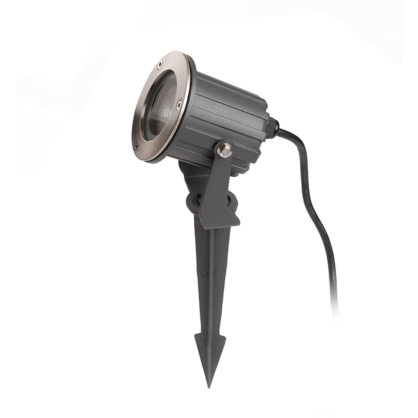 RENDL outdoor lamp BLUESTAR on spike anthracite grey 230V LED GU10 8W IP65 R13630 3
