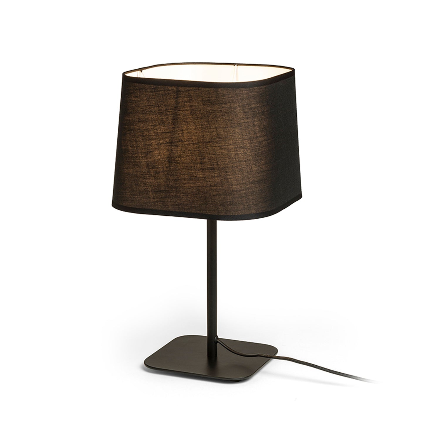 RENDL table lamp PERTH table black/black 230V LED E27 11W R13664 2